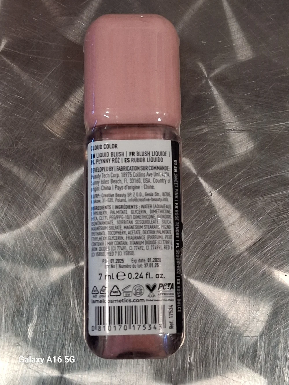 Lamel Color Liquid Blush - Soft Pink